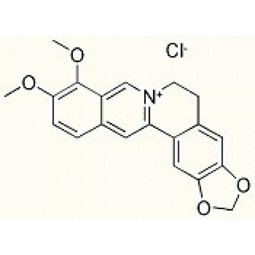 盐酸黄连素/盐酸小檗碱  Berberine chloride  633-65-8