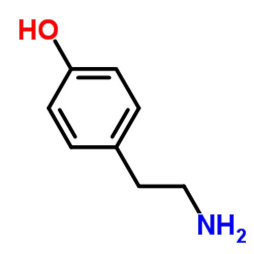 盐酸酪胺   Tyramine hydrochloride   60-19-5