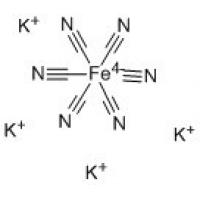 亚铁氰化钾/黄血盐/六氰基高铁II酸钾 三水合物 Potassium hexacyanoferrateII trihydrate   13943-58-3