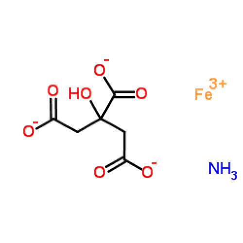 柠檬酸铁铵  Ammomium ferric citrate  1185-57-5