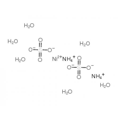 硫酸镍铵六水  Ammonium nickelII sulfate, hexahydrate  7785-20-8