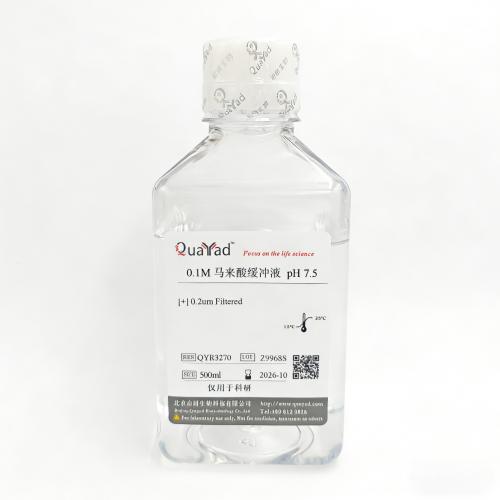 0.1M 马来酸缓冲液（含0.15M NaCl，pH 7.5）	0.1M Maleic acid solution